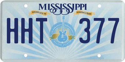 MS license plate HHT377