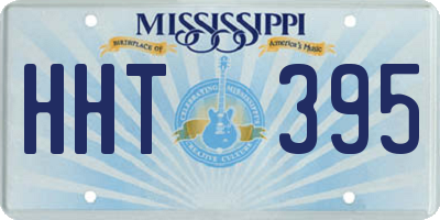 MS license plate HHT395
