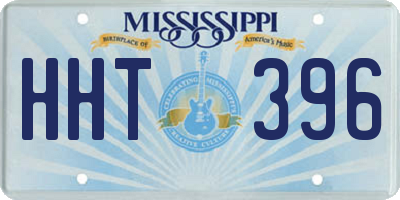 MS license plate HHT396