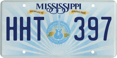 MS license plate HHT397