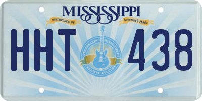 MS license plate HHT438