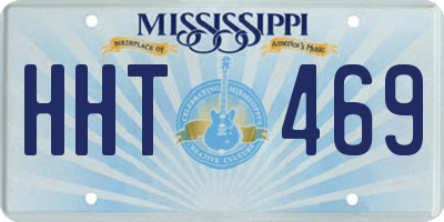 MS license plate HHT469