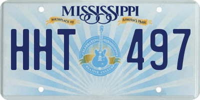MS license plate HHT497