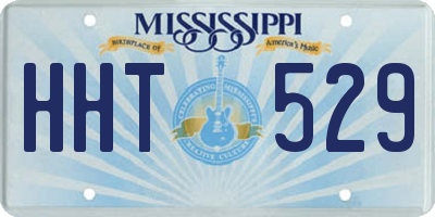 MS license plate HHT529