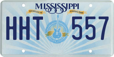 MS license plate HHT557