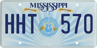 MS license plate HHT570
