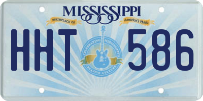 MS license plate HHT586