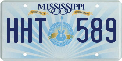 MS license plate HHT589