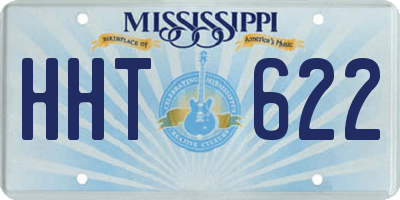 MS license plate HHT622