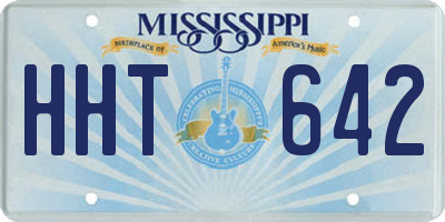MS license plate HHT642