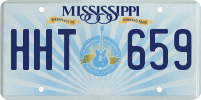 MS license plate HHT659