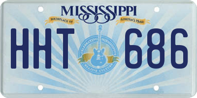 MS license plate HHT686