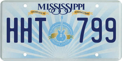 MS license plate HHT799
