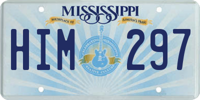 MS license plate HIM297