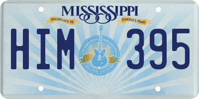 MS license plate HIM395