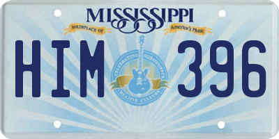 MS license plate HIM396
