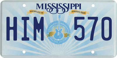 MS license plate HIM570