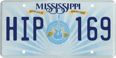 MS license plate HIP169