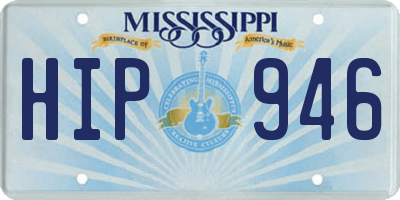 MS license plate HIP946