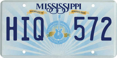 MS license plate HIQ572