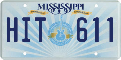 MS license plate HIT611