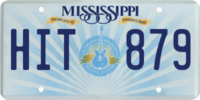 MS license plate HIT879