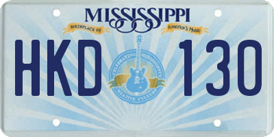 MS license plate HKD130