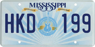 MS license plate HKD199
