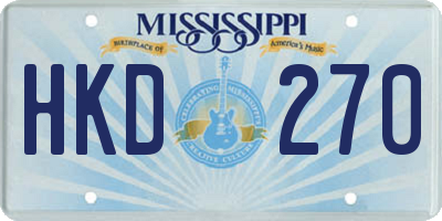 MS license plate HKD270