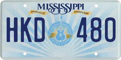 MS license plate HKD480