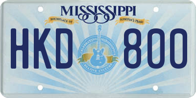 MS license plate HKD800