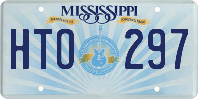 MS license plate HTO297