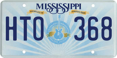 MS license plate HTO368