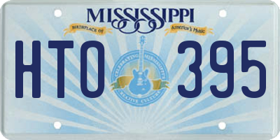MS license plate HTO395