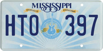 MS license plate HTO397