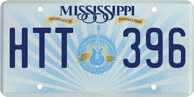 MS license plate HTT396