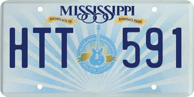 MS license plate HTT591