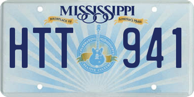MS license plate HTT941