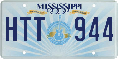MS license plate HTT944