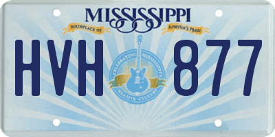MS license plate HVH877