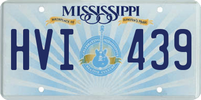 MS license plate HVI439