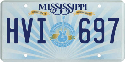 MS license plate HVI697