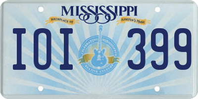 MS license plate IOI399