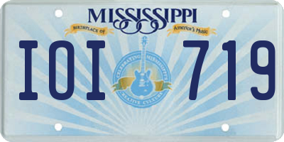 MS license plate IOI719