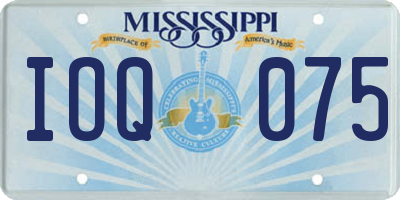 MS license plate IOQ075