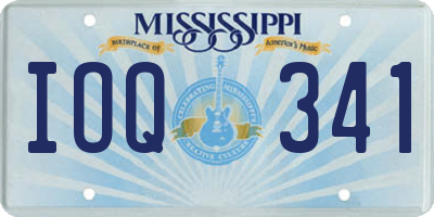 MS license plate IOQ341