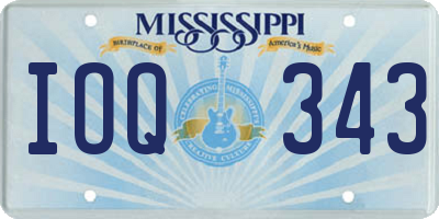 MS license plate IOQ343