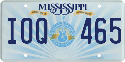 MS license plate IOQ465