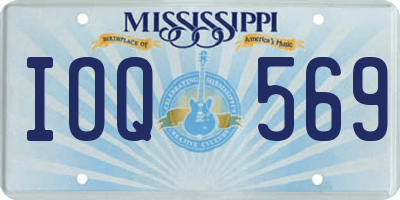 MS license plate IOQ569