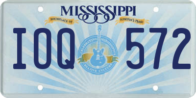 MS license plate IOQ572